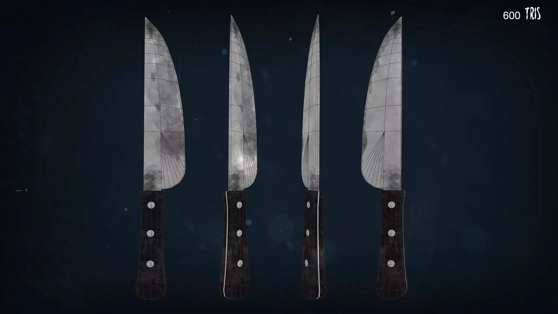 Horror Villains Bundle - Rigged and Animated Low-poly 3D model_64