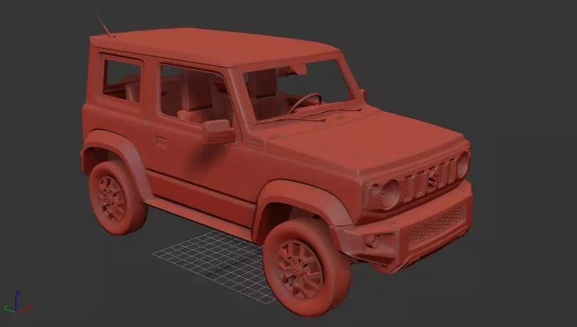 Suzuki Jimny Mk4 JB74 Sierra 2019 3D print model