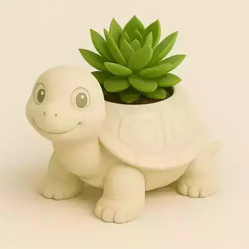 Smiling Turtle Planter