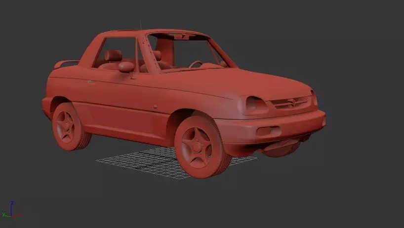 Suzuki X 90 1996 3D print model_0