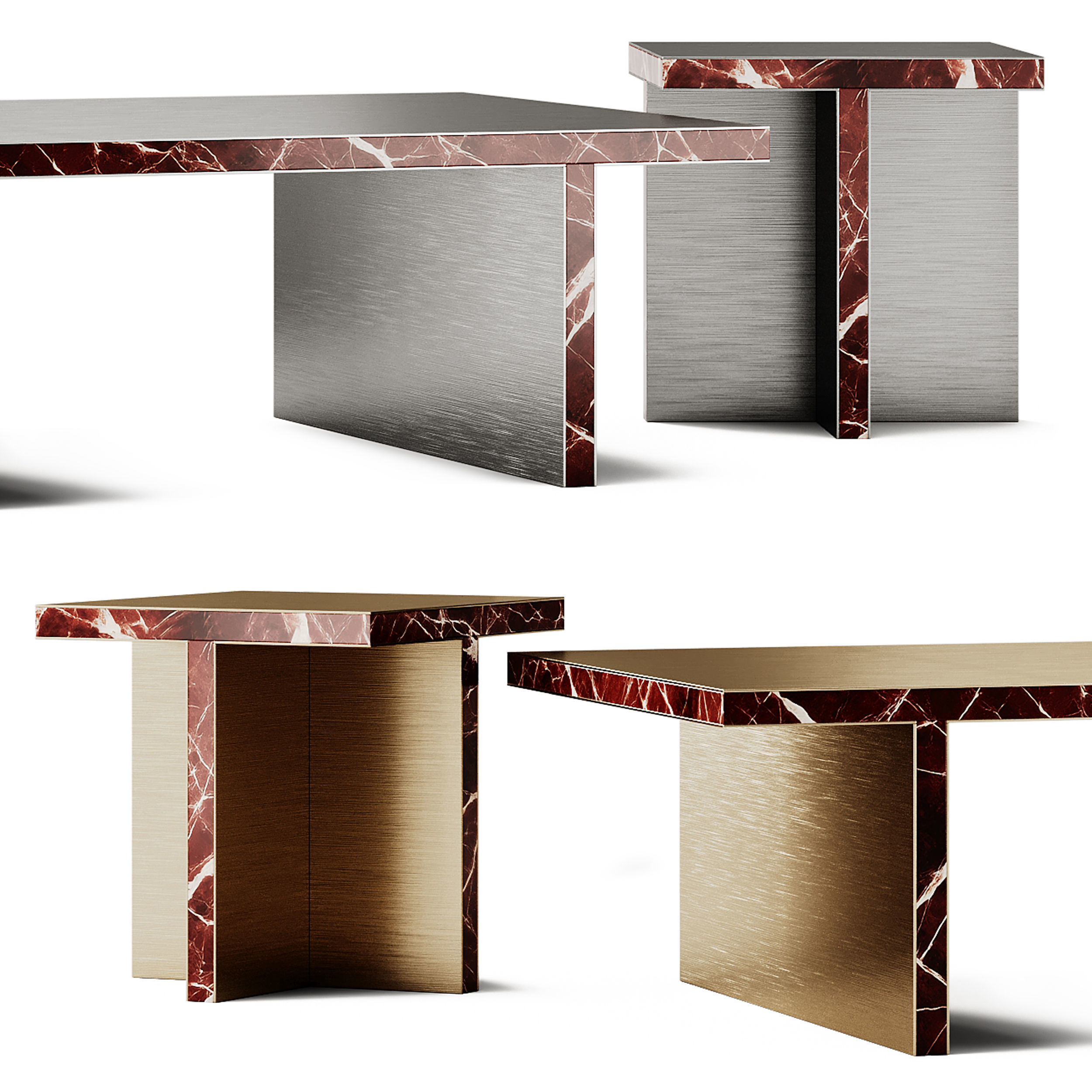 Secolo Arris Coffee Tables 3D model_4
