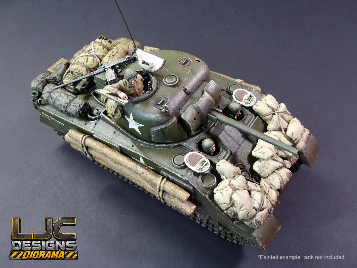 1 35 M4 Sherman WW2 Stowage Set 22 Models for 3D Printing 3D print model