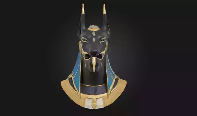 Anubis Bust  Guardian of the Afterlife