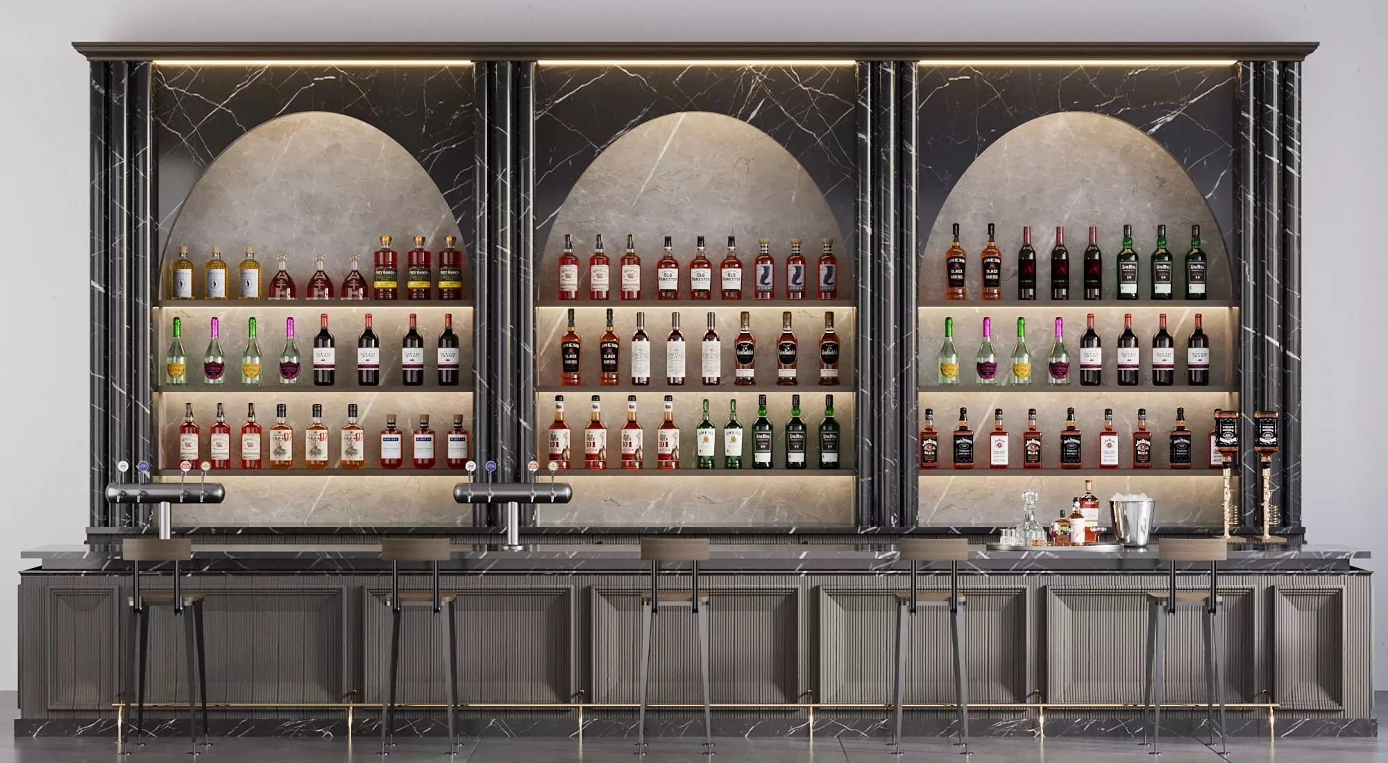 CAFE BAR NO22 A 3D model_0