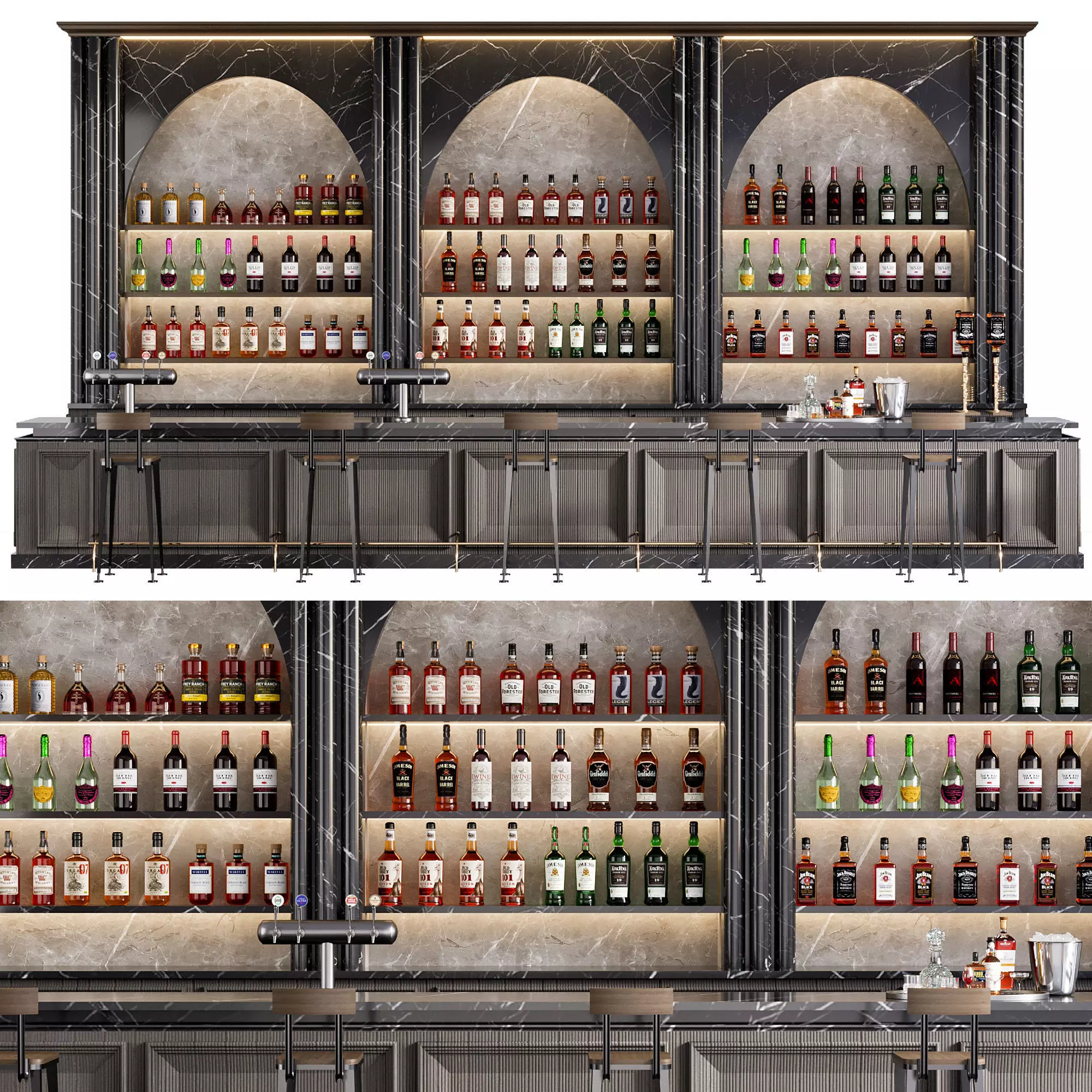 CAFE BAR NO22 A 3D model_6