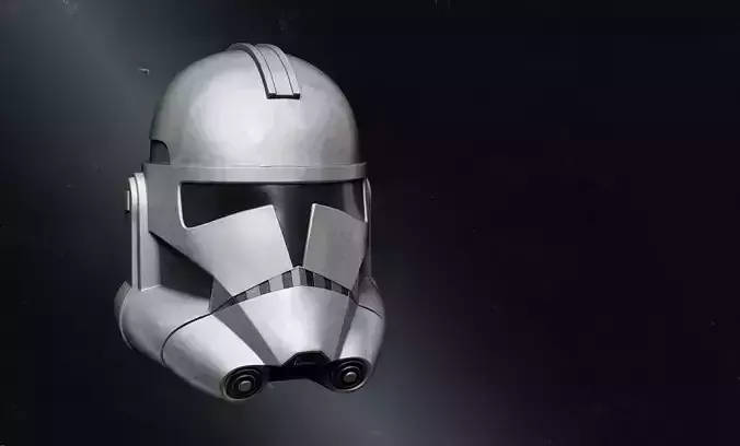 Phase 2 animated clone helmet