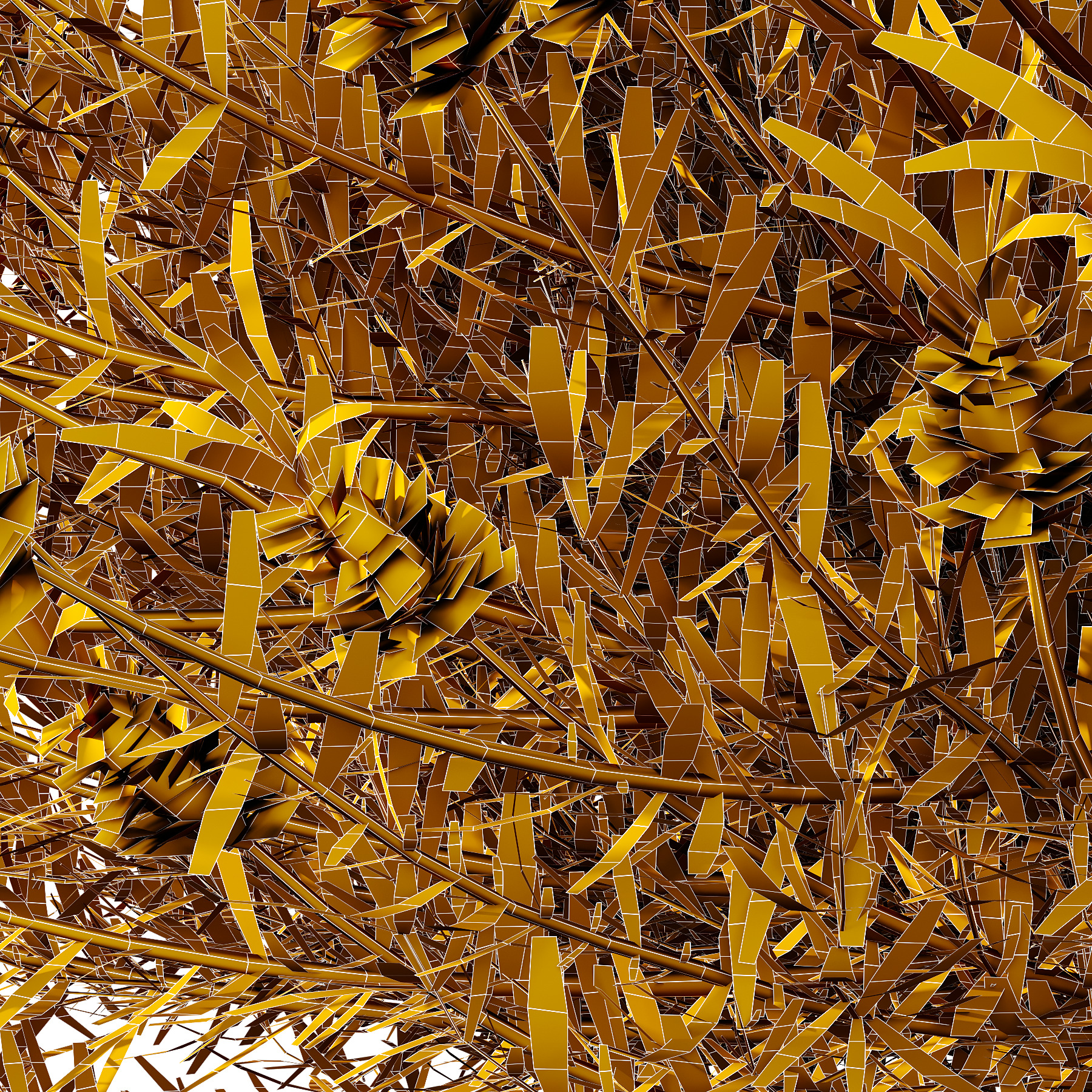 plant bush Flower Lavandula Stoechas 02 3D model_4