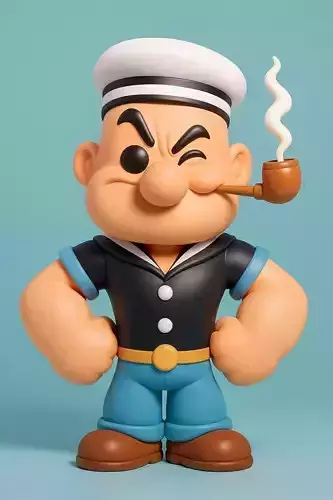 Popeye 3d Model