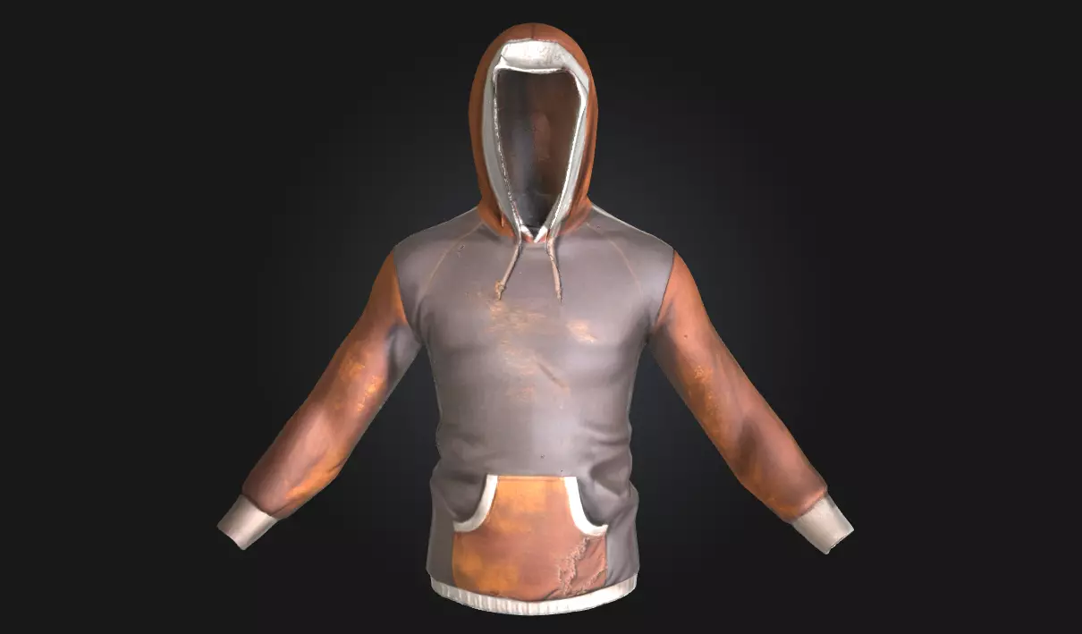 Invisible Hoodie Cloak of Modern Stealth 3D model