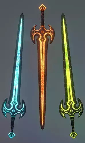 Elemental 2H Sword Set