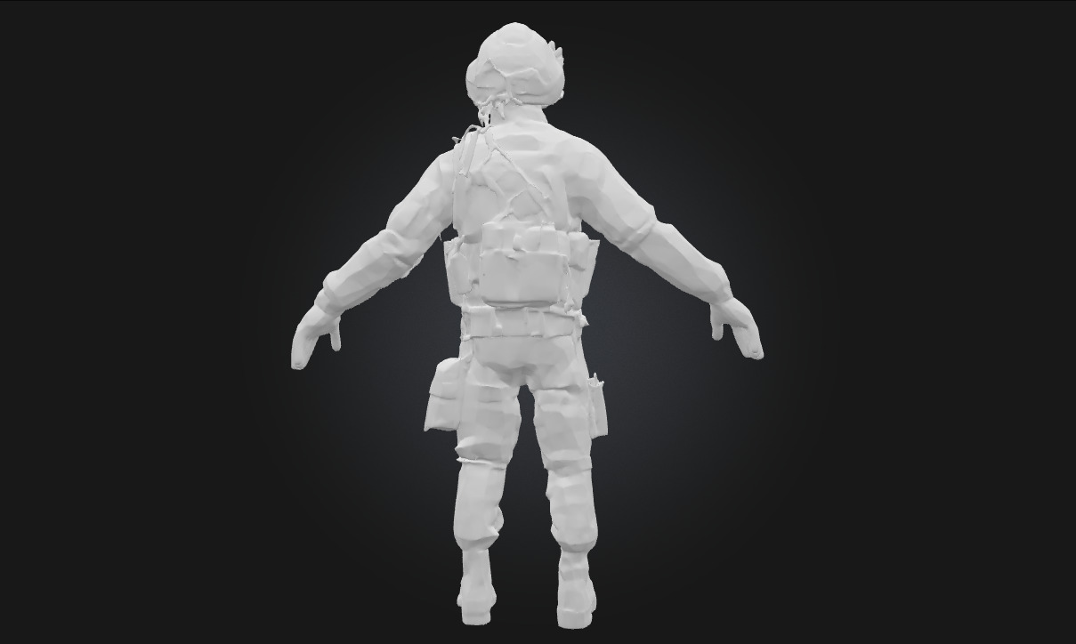 Camouflage Operator Master of the Hidden Terrain 3D model_6