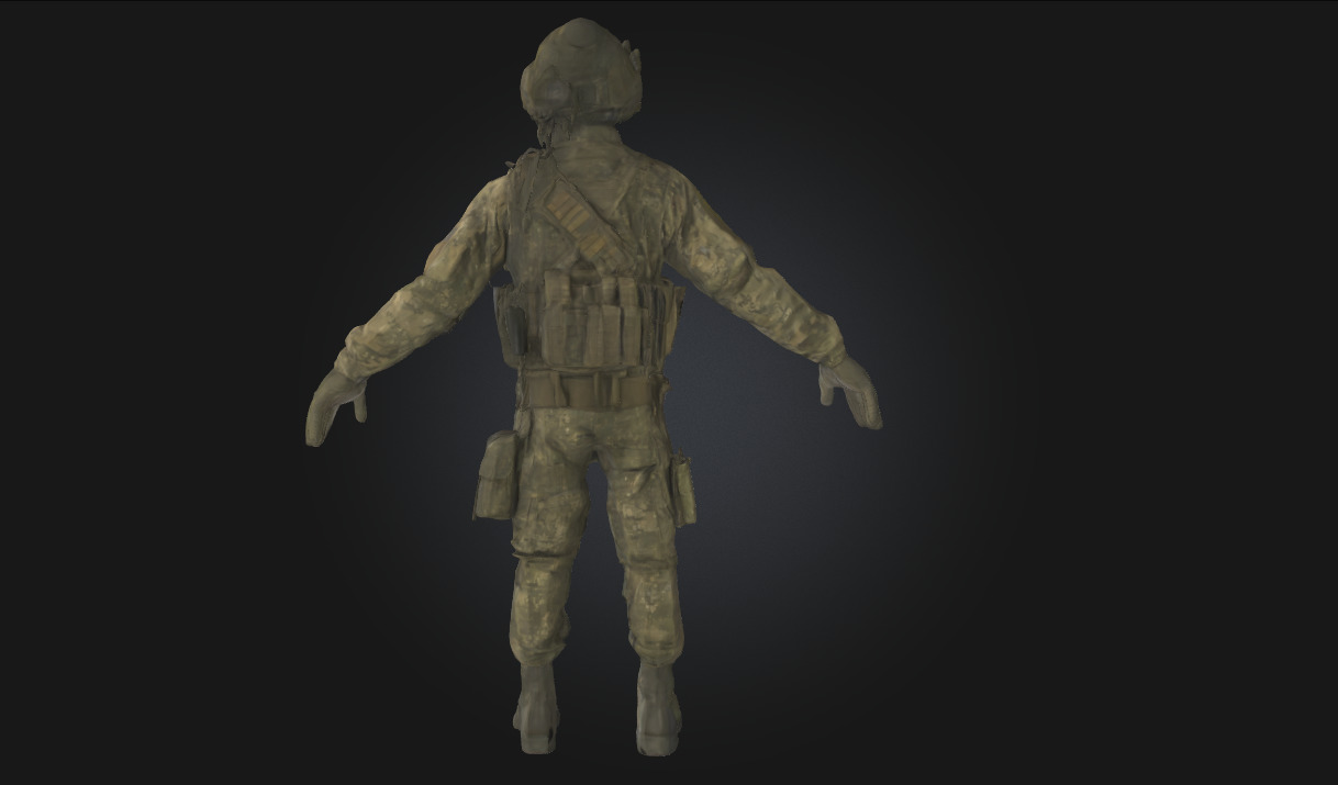 Camouflage Operator Master of the Hidden Terrain 3D model_3