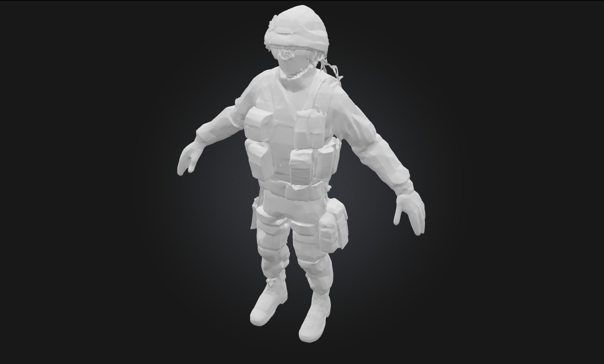 Camouflage Operator Master of the Hidden Terrain 3D model_7