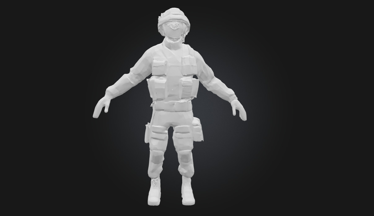 Camouflage Operator Master of the Hidden Terrain 3D model_4
