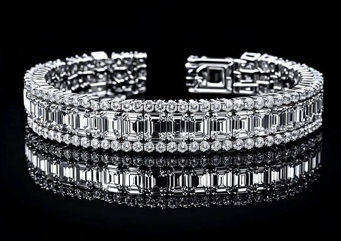 CUSTOM HIPPOP BRACLET   FOR UNISEX PRODUCT  3D print model