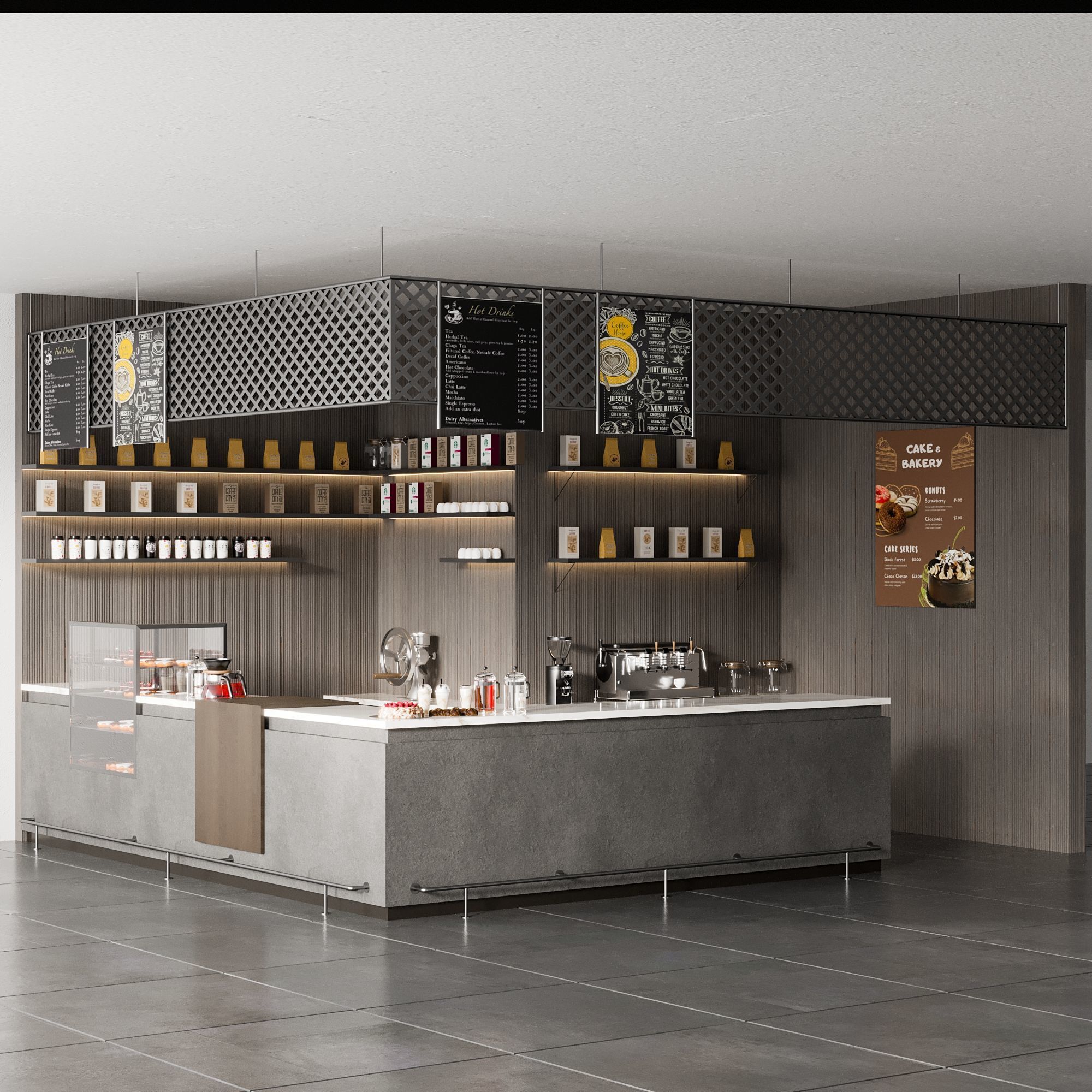 CAFE BAR NO23 A 3D model_0