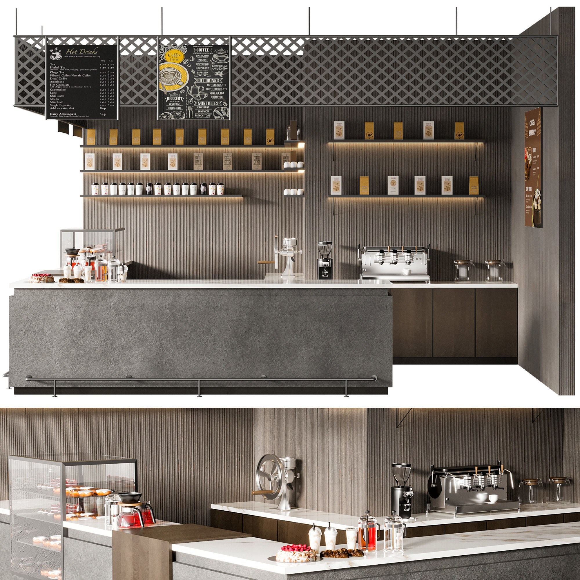 CAFE BAR NO23 A 3D model_10