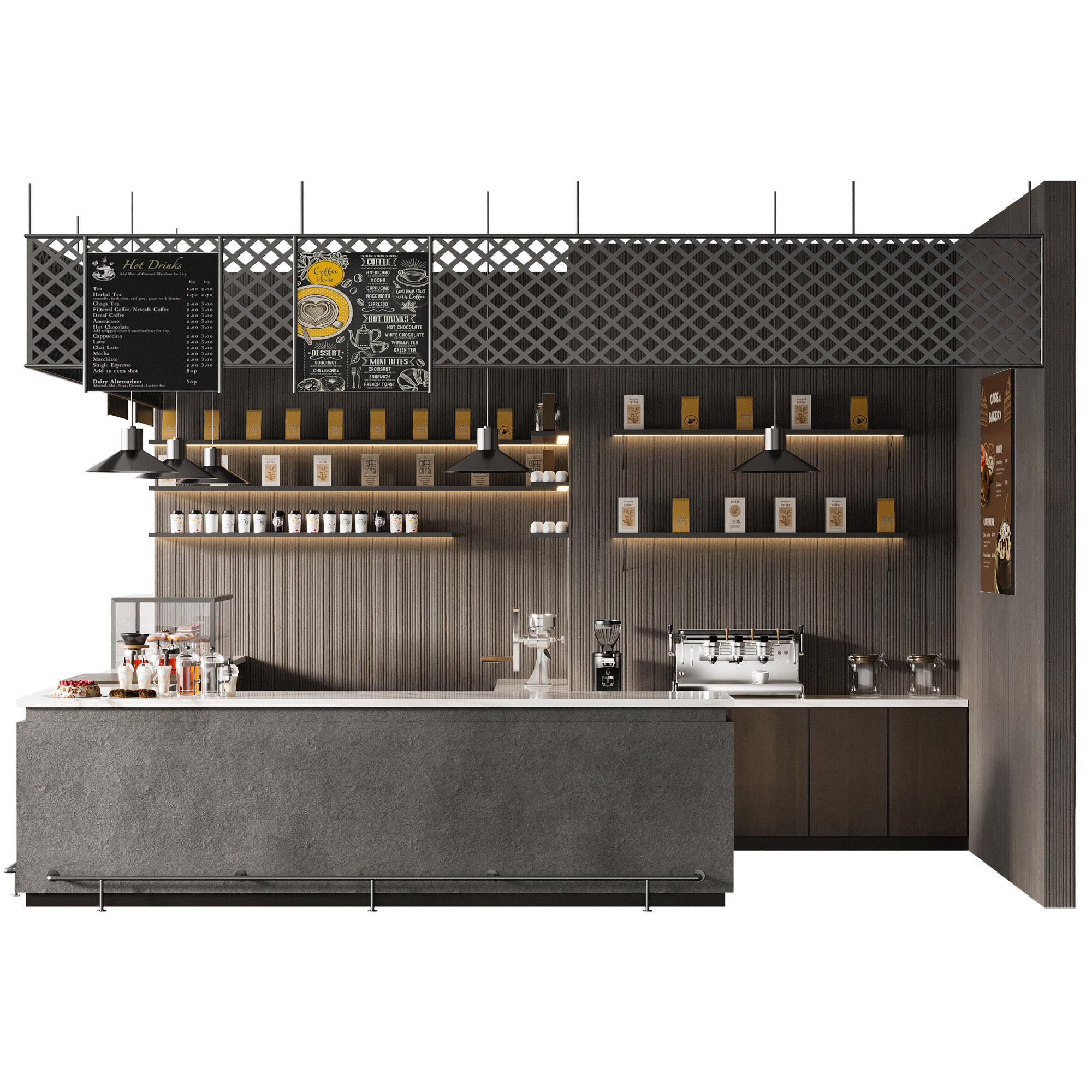 CAFE BAR NO23 A 3D model_14