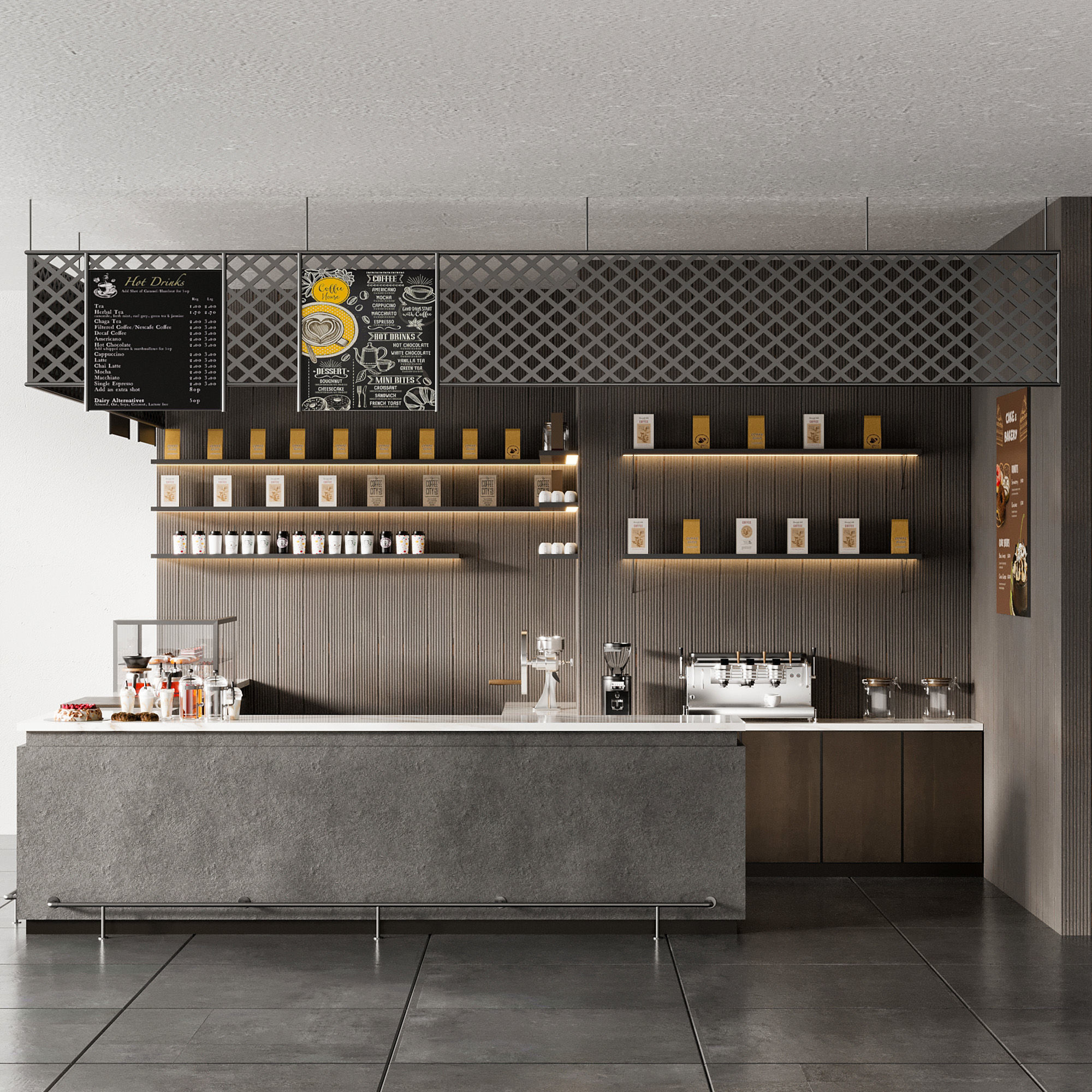 CAFE BAR NO23 A 3D model_11