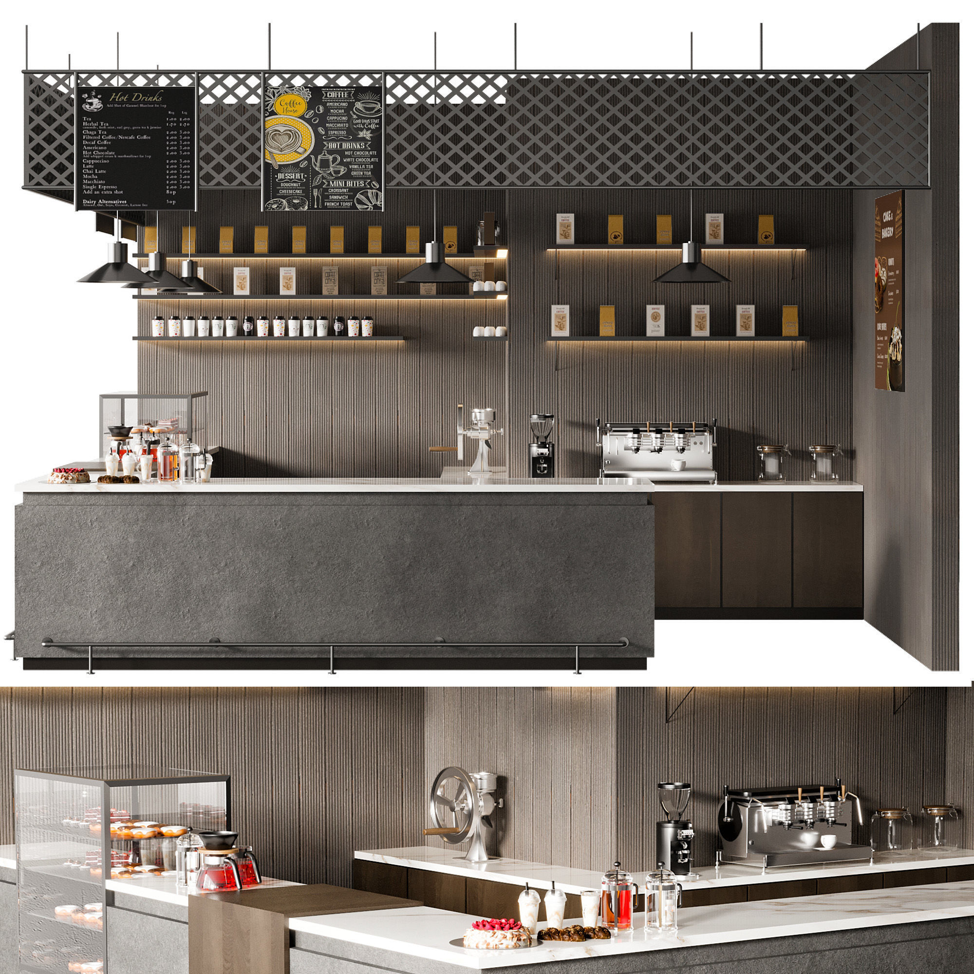 CAFE BAR NO23 A 3D model_13