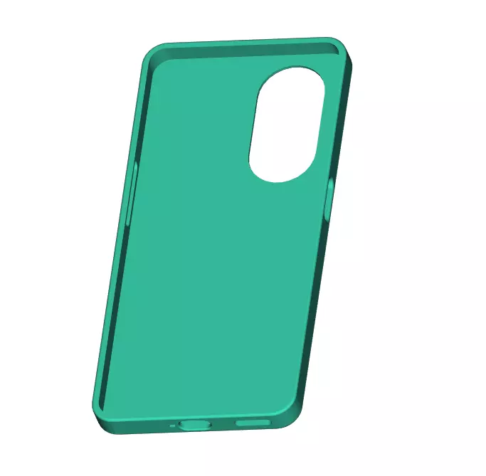 Oppo A1 Pro case 3D print model
