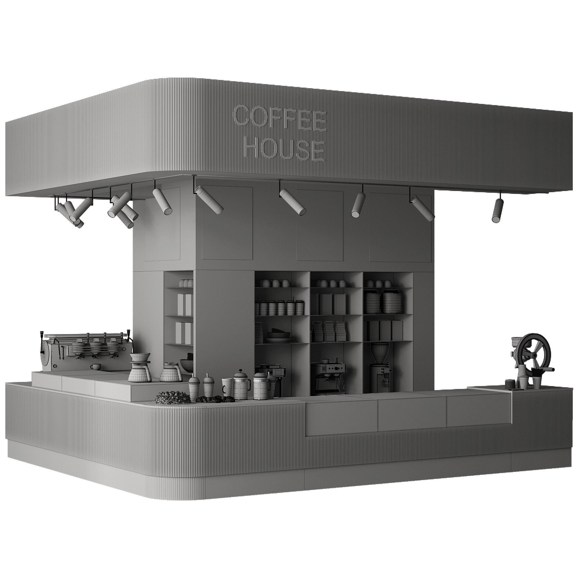 CAFE BAR NO30 A 3D model_13