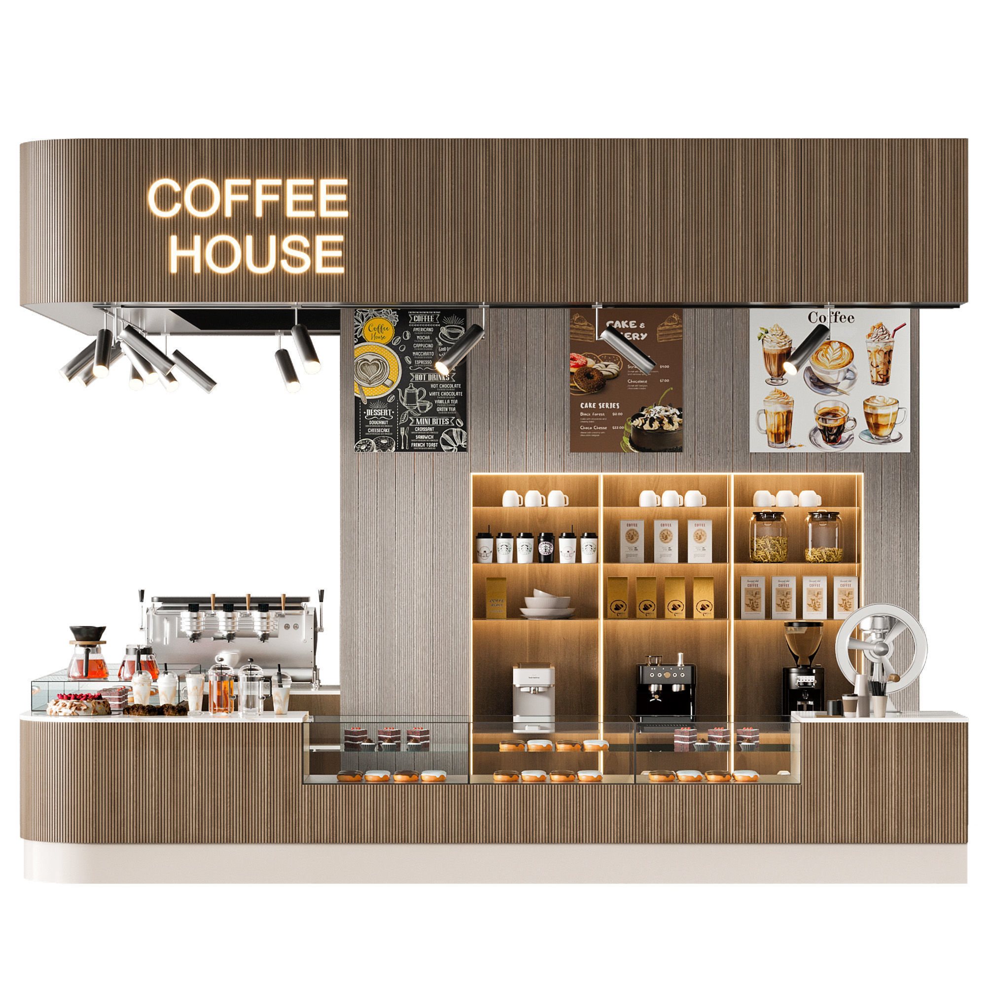 CAFE BAR NO30 A 3D model_1