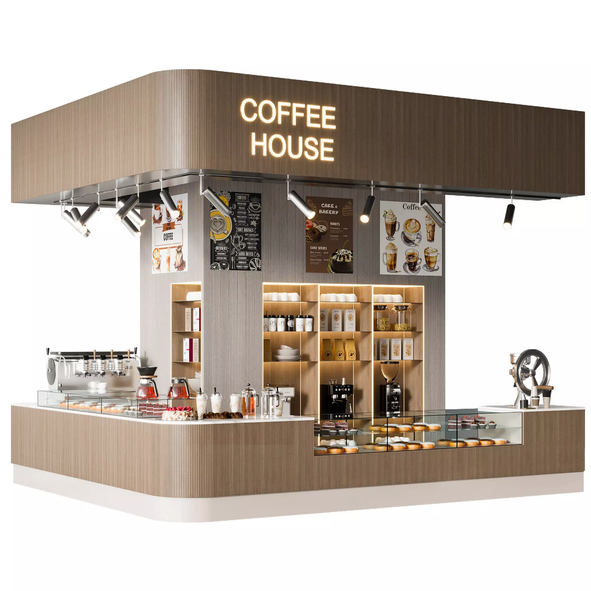 CAFE BAR NO30 A 3D model_0