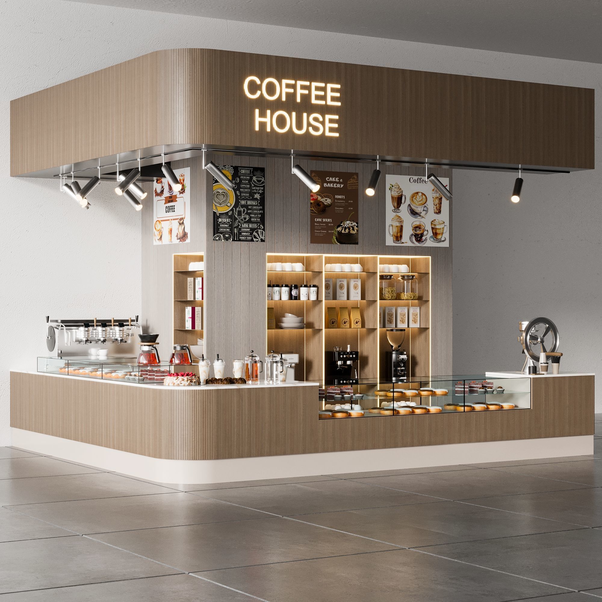 CAFE BAR NO30 A 3D model_2