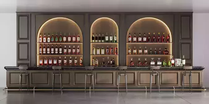 CAFE BAR NO29 A 3D model