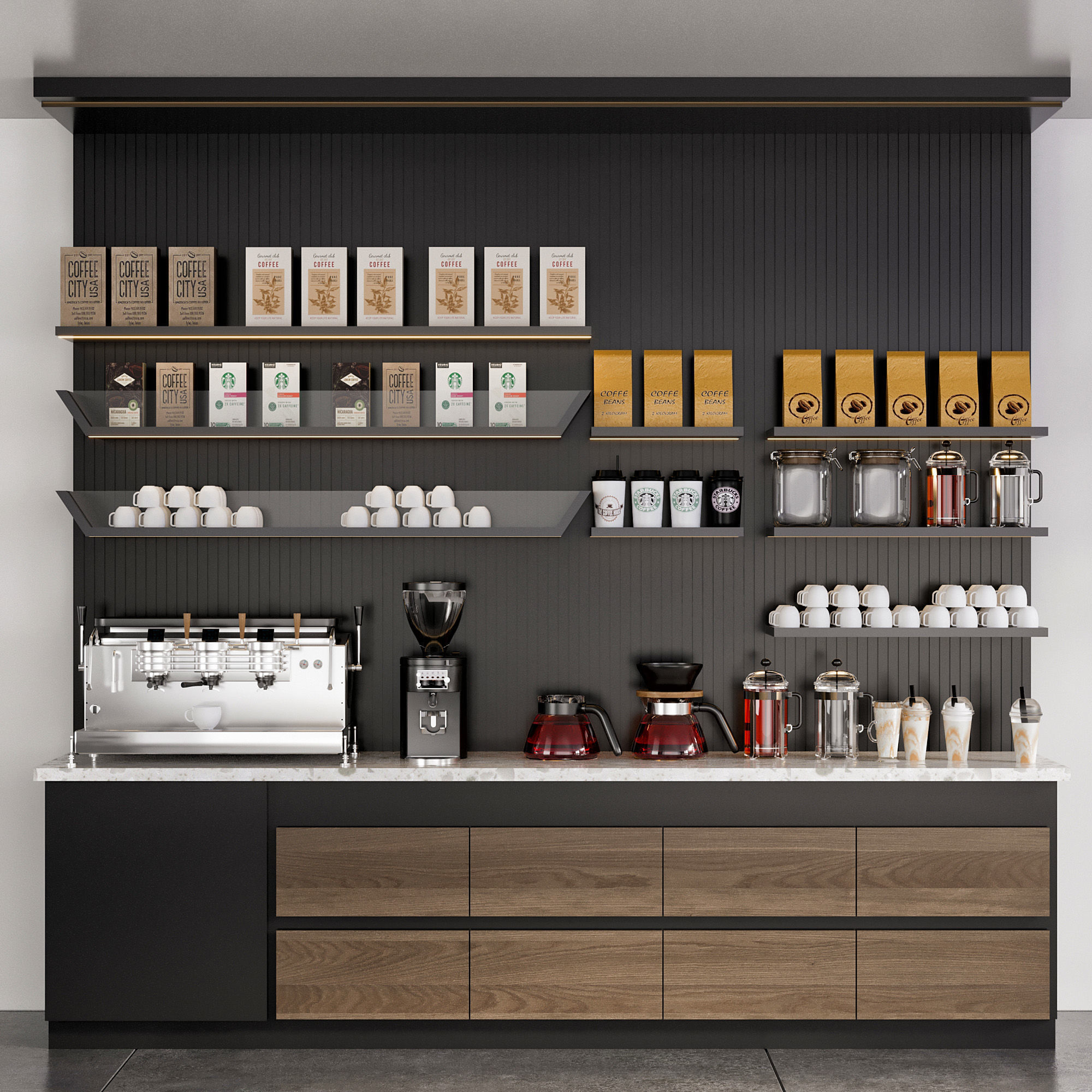 CAFE BAR NO26 A 3D model_5