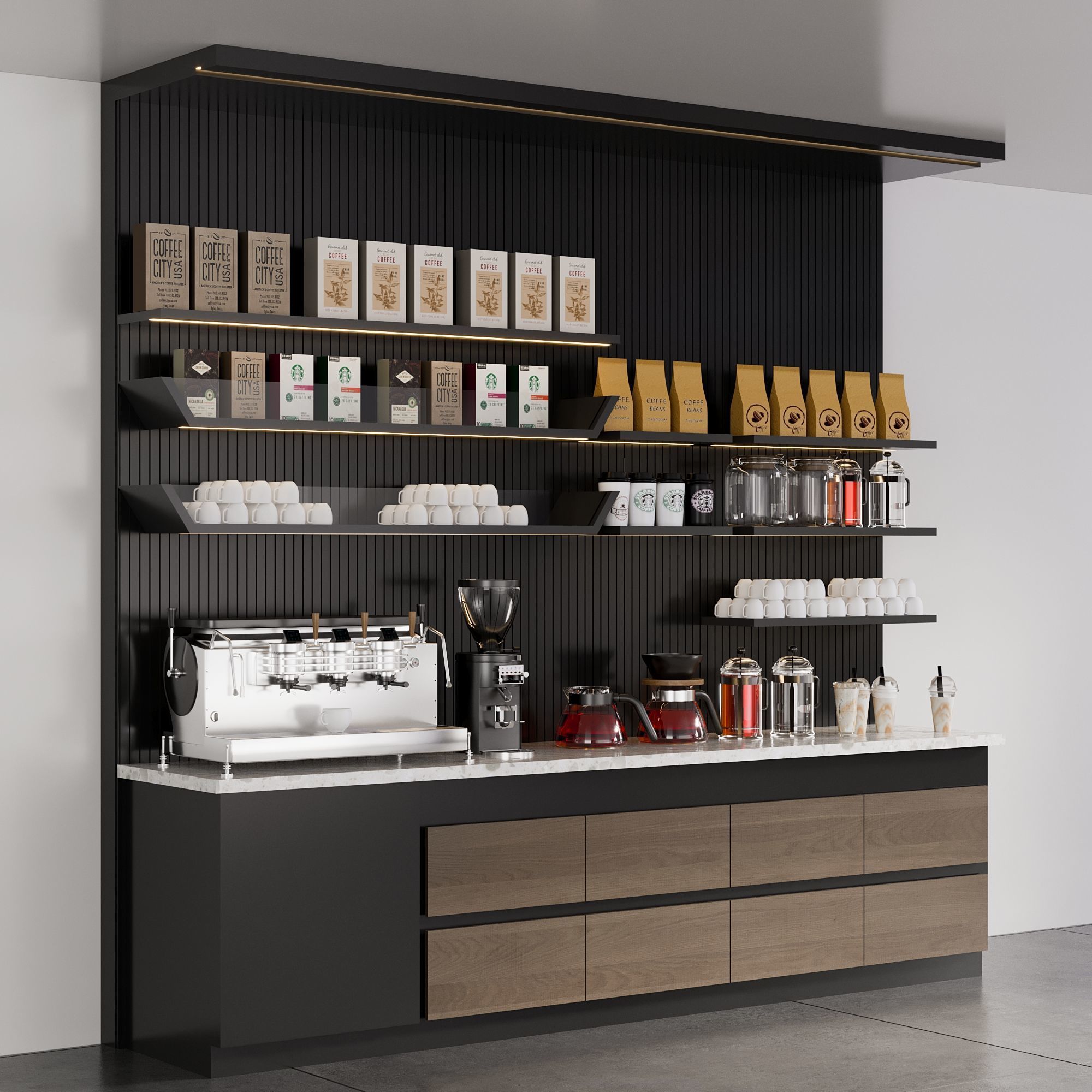 CAFE BAR NO26 A 3D model_1