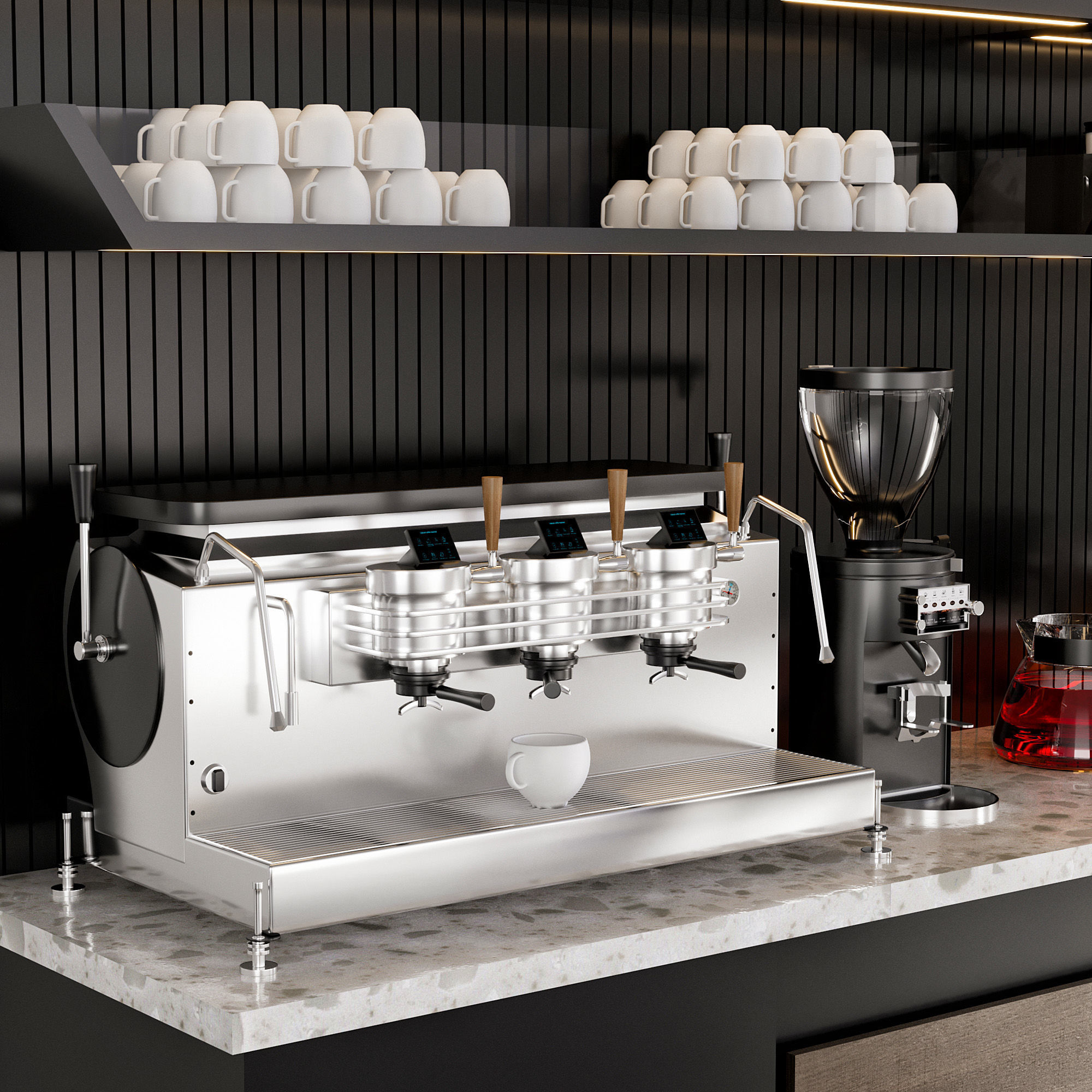 CAFE BAR NO26 A 3D model_8