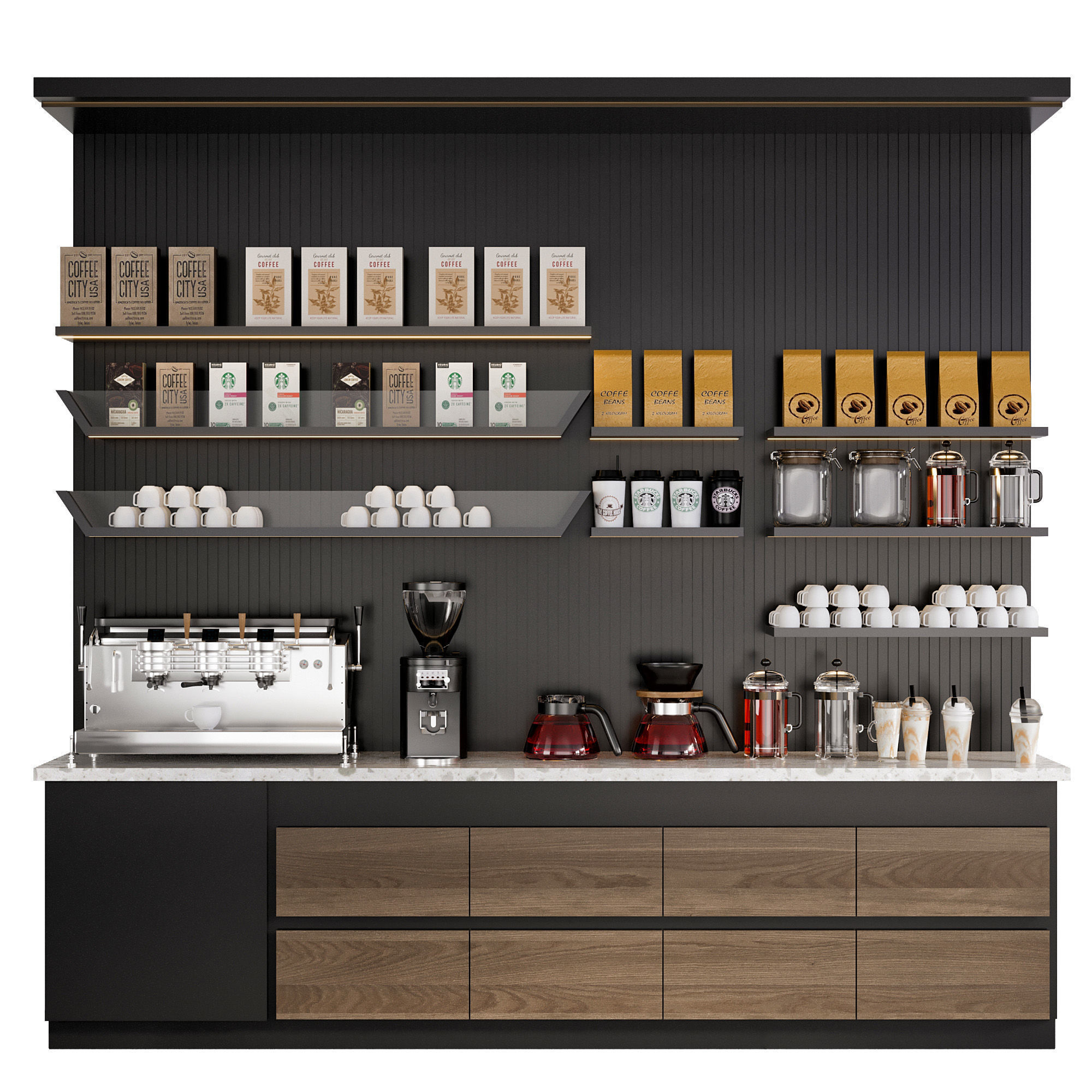 CAFE BAR NO26 A 3D model_3