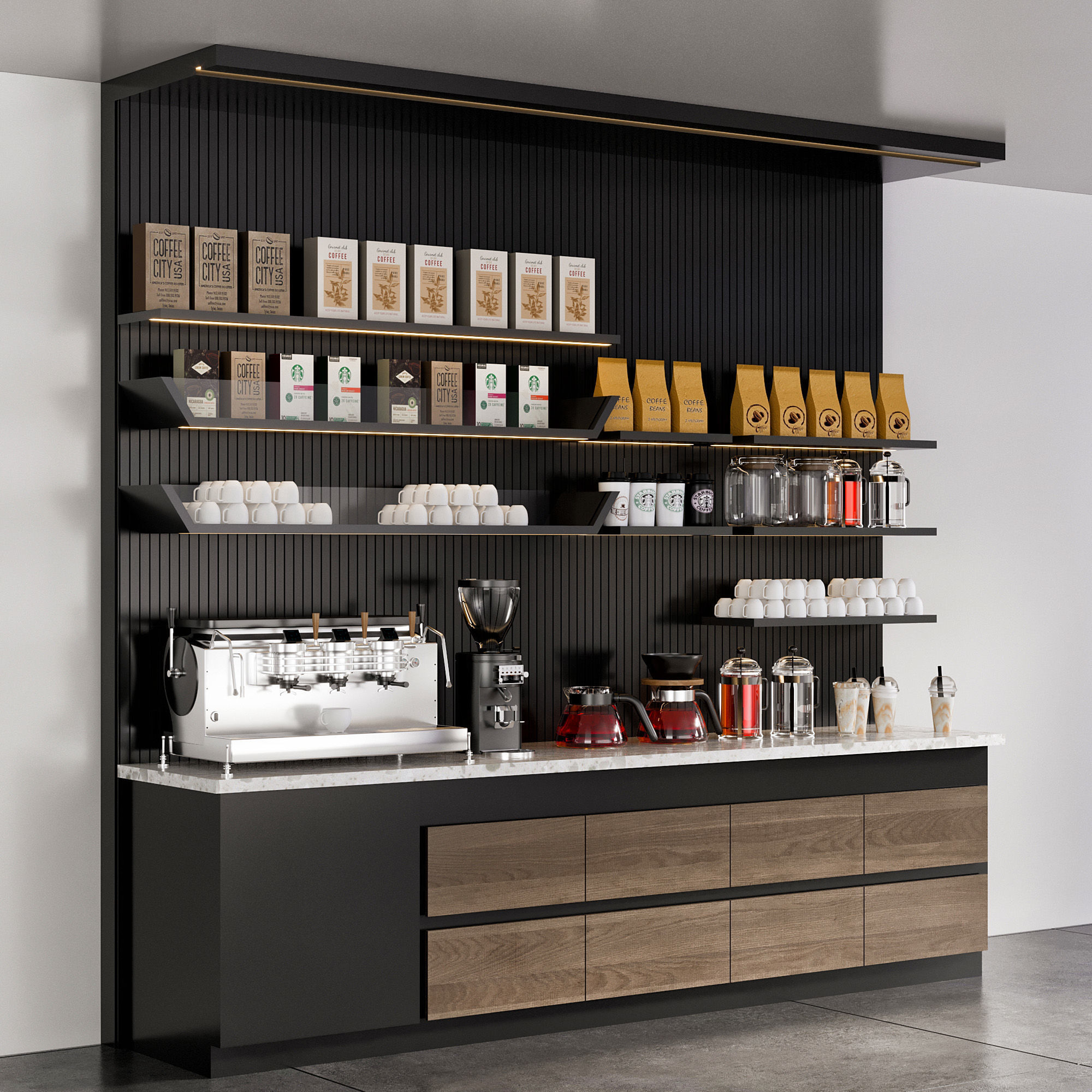 CAFE BAR NO26 A 3D model_6