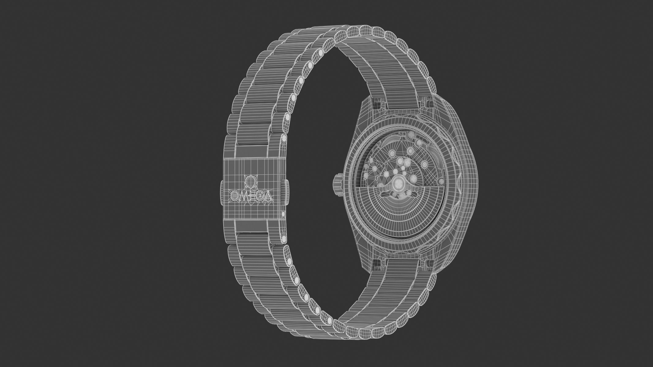 Omega Seamaster Aqua Terra Watch 3D model_18
