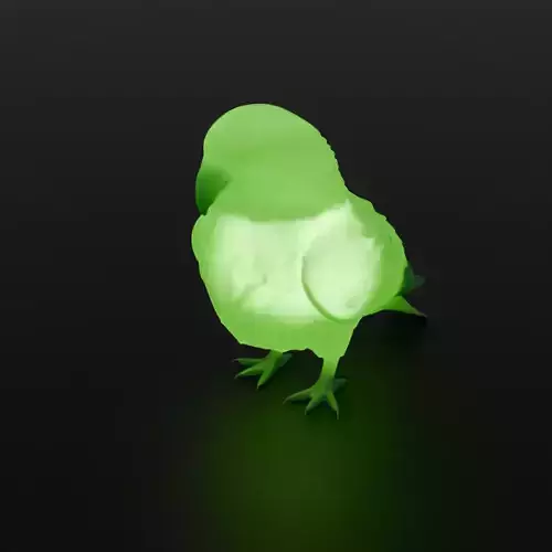Kakapo indirect lighting 3D model