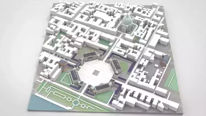 The Royal Palace Amalienborg Copenhagen Denmark