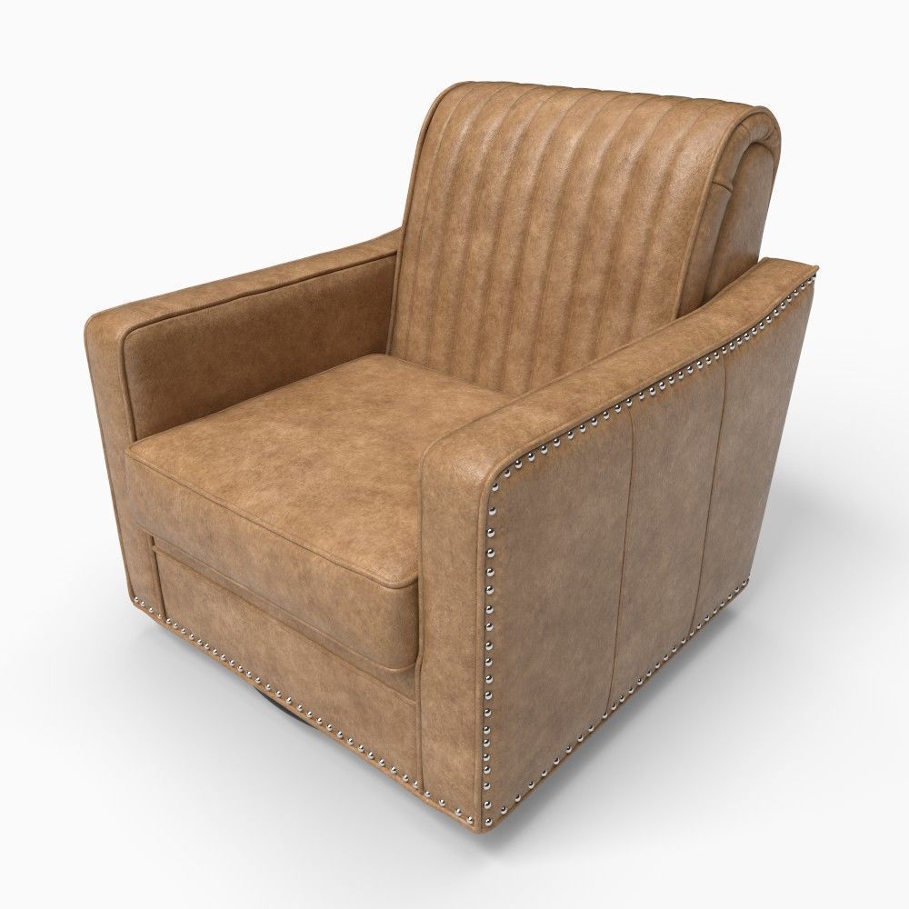 Arm chair 3D model_4
