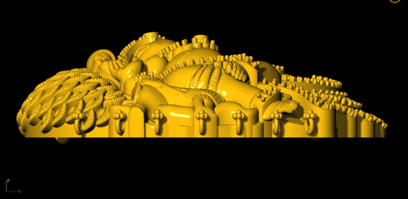 Ganesh 3D Model 3D print model_3