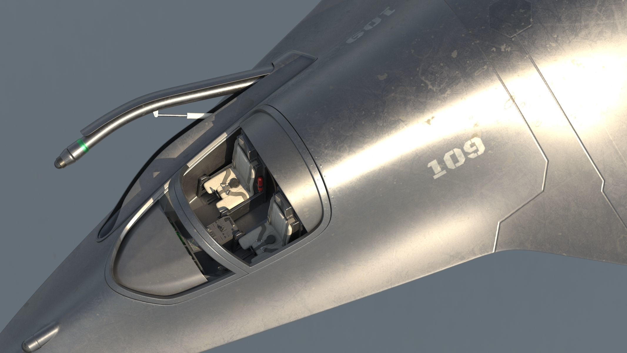 Stealth Fighter 3D model_15