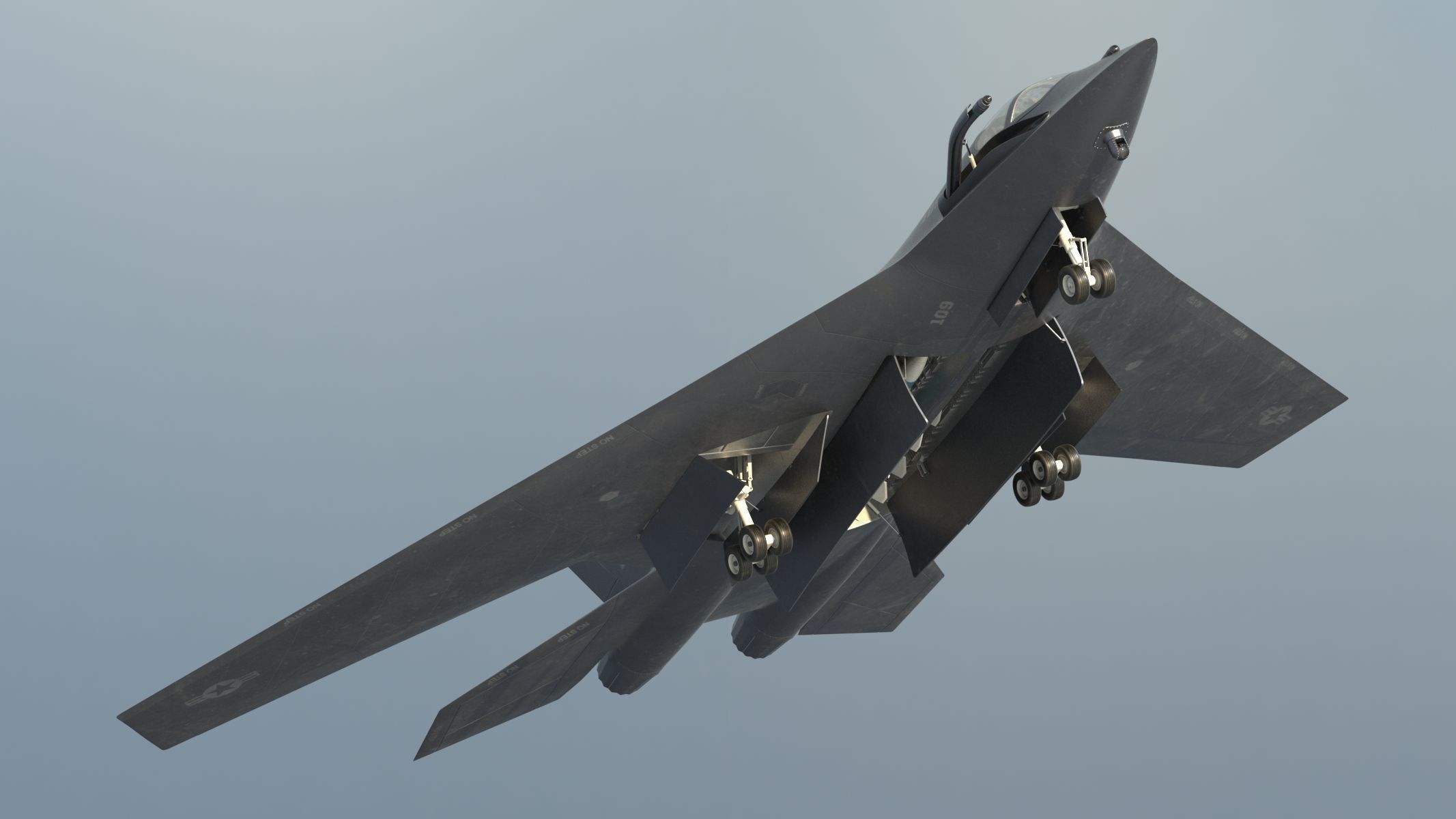 Stealth Fighter 3D model_18