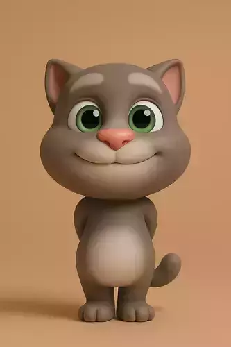 Talking Tom 3D Model