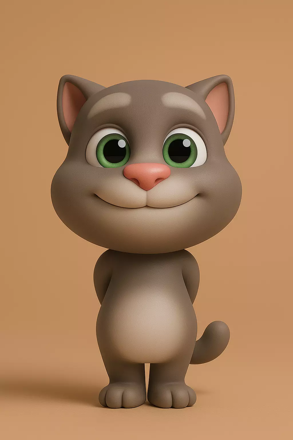 Talking Tom 3D Model 3D print model_0