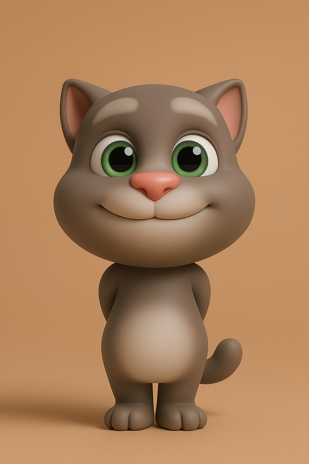 Talking Tom 3D Model 3D print model_1