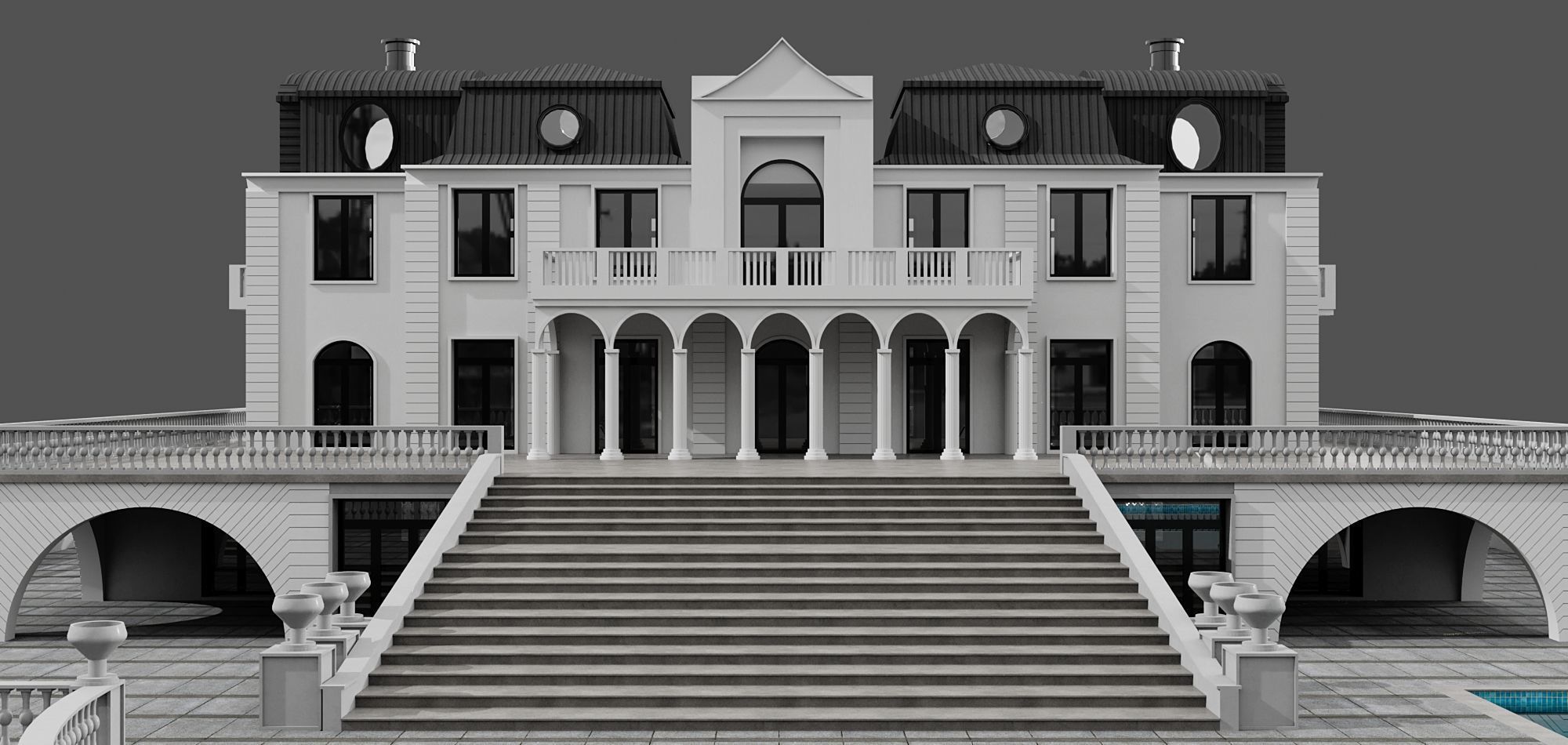 MODERN HOUSE NO31 A 3D model_5