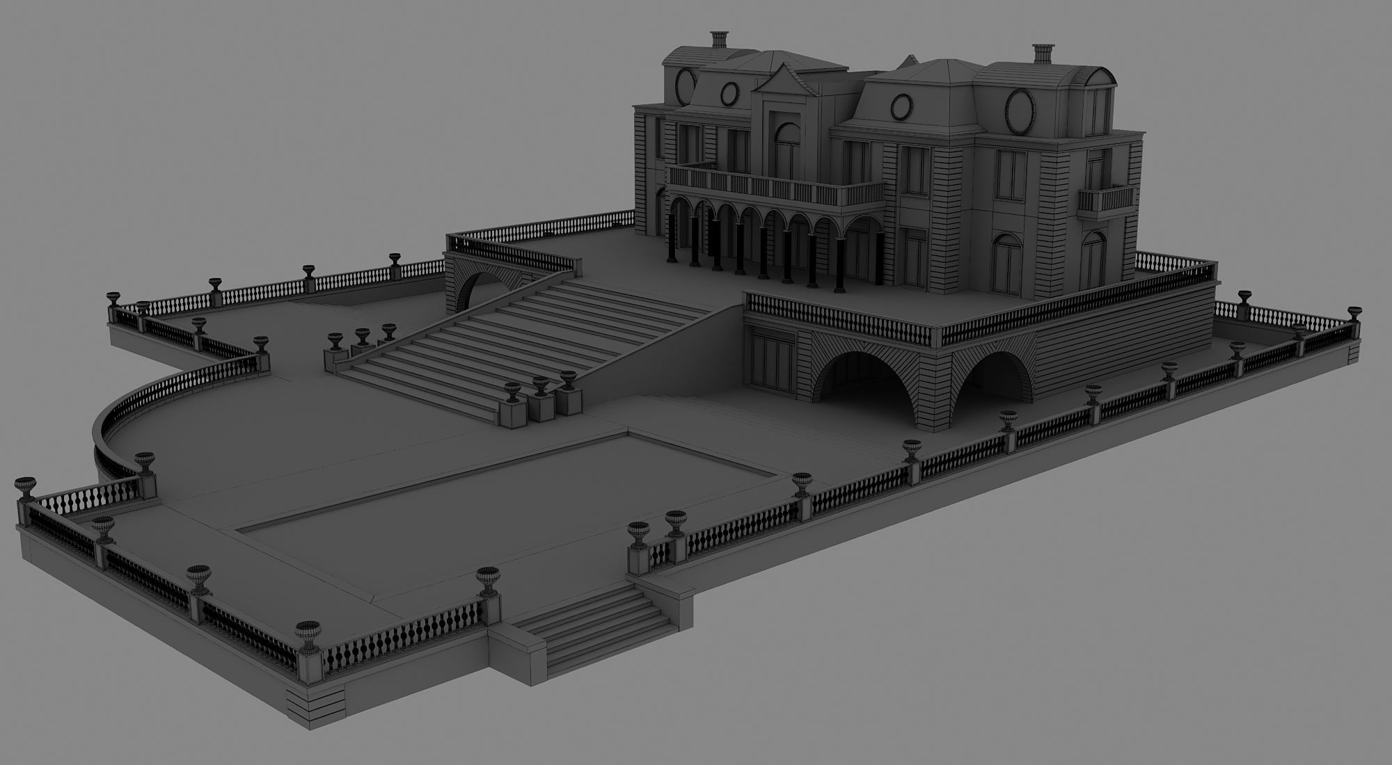 MODERN HOUSE NO31 A 3D model_12