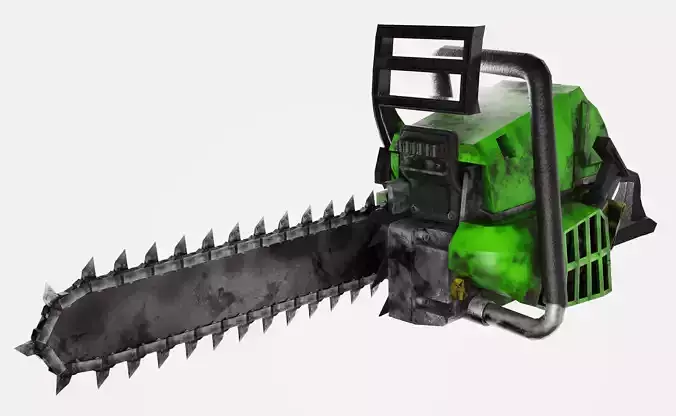 Stylized CHAINSAW Gameready