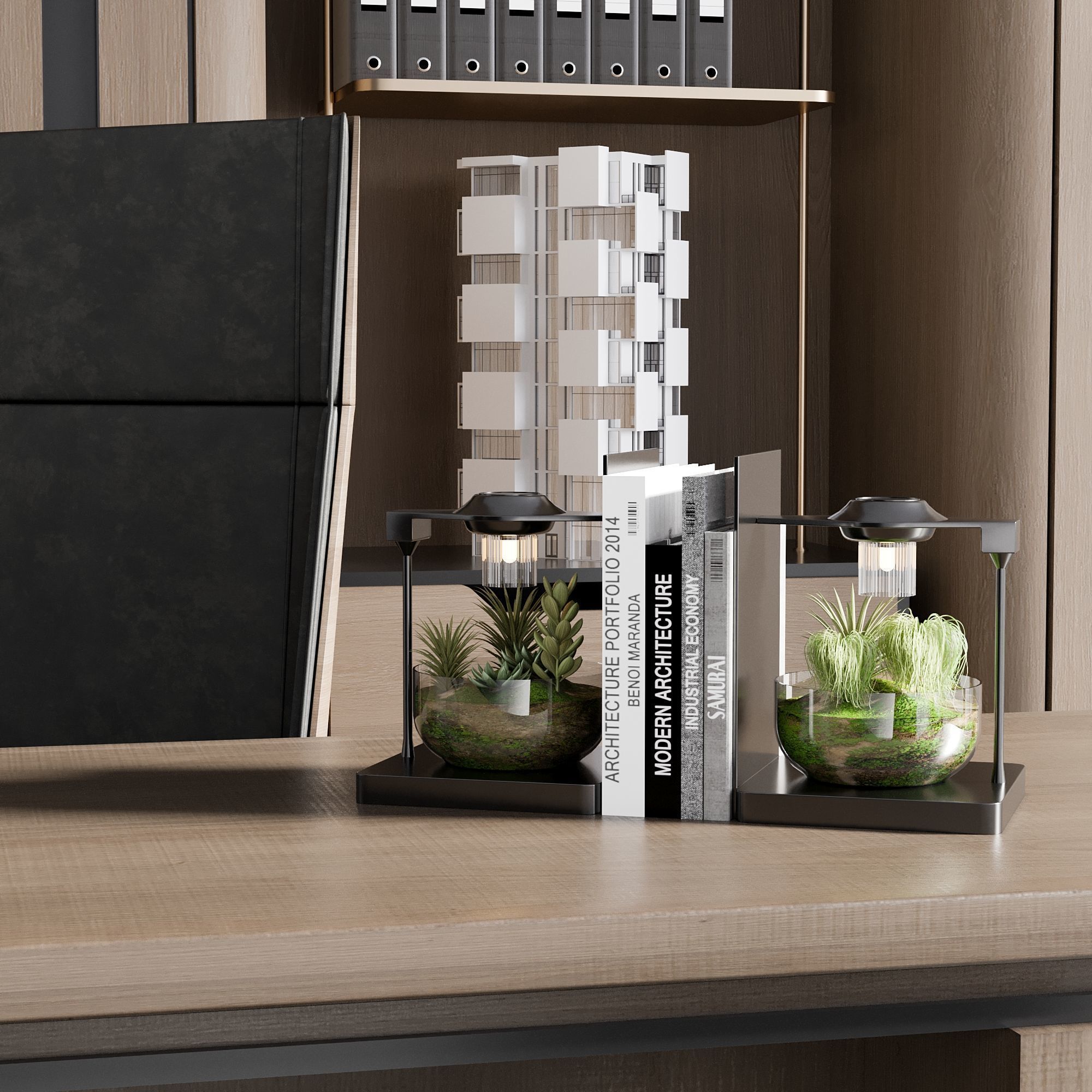 OFFICE FURNITURE NO30 A 3D model_7