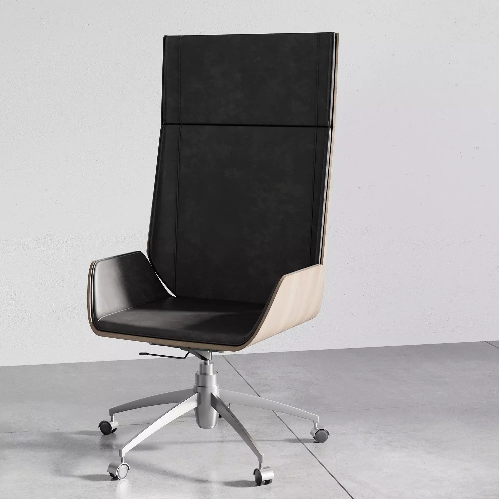 OFFICE FURNITURE NO30 A 3D model_8